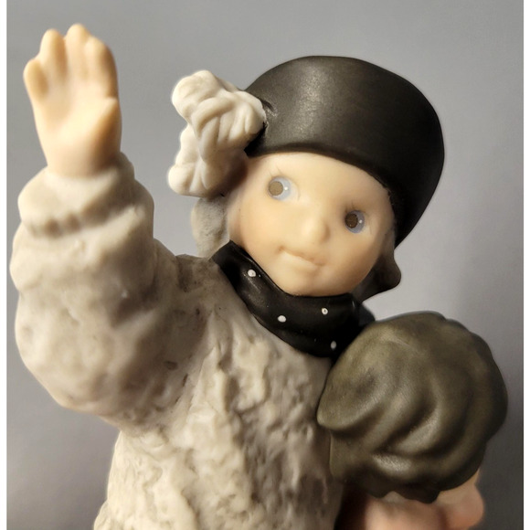 Vintage 1998 Enesco I Will Miss You Girl With Doll Figurine Bahner Studios - Picture 8 of 12